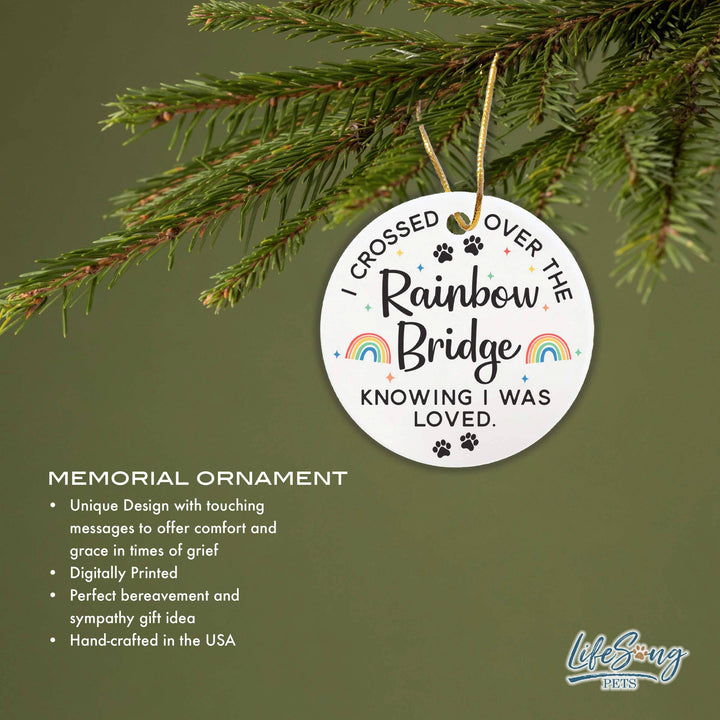 LifeSong Milestones - Rainbow Bridge Pet Memorial Ornament