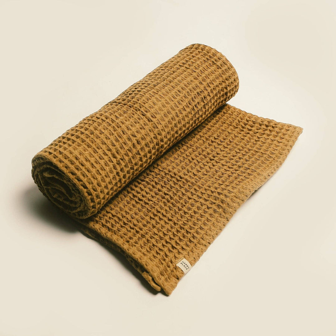 Happy Place Brand - The Weightless Waffle Throw Blanket