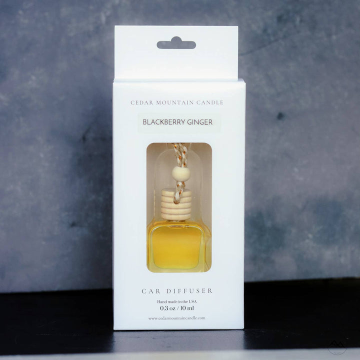 Cedar Mountain Candle - Car Diffuser Air Freshener - Choose Your Scent