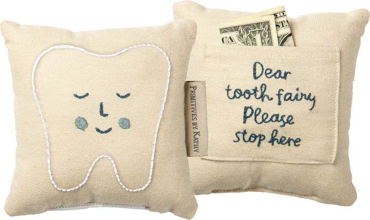 Primitives by Kathy - Blue Tooth Fairy Pillow