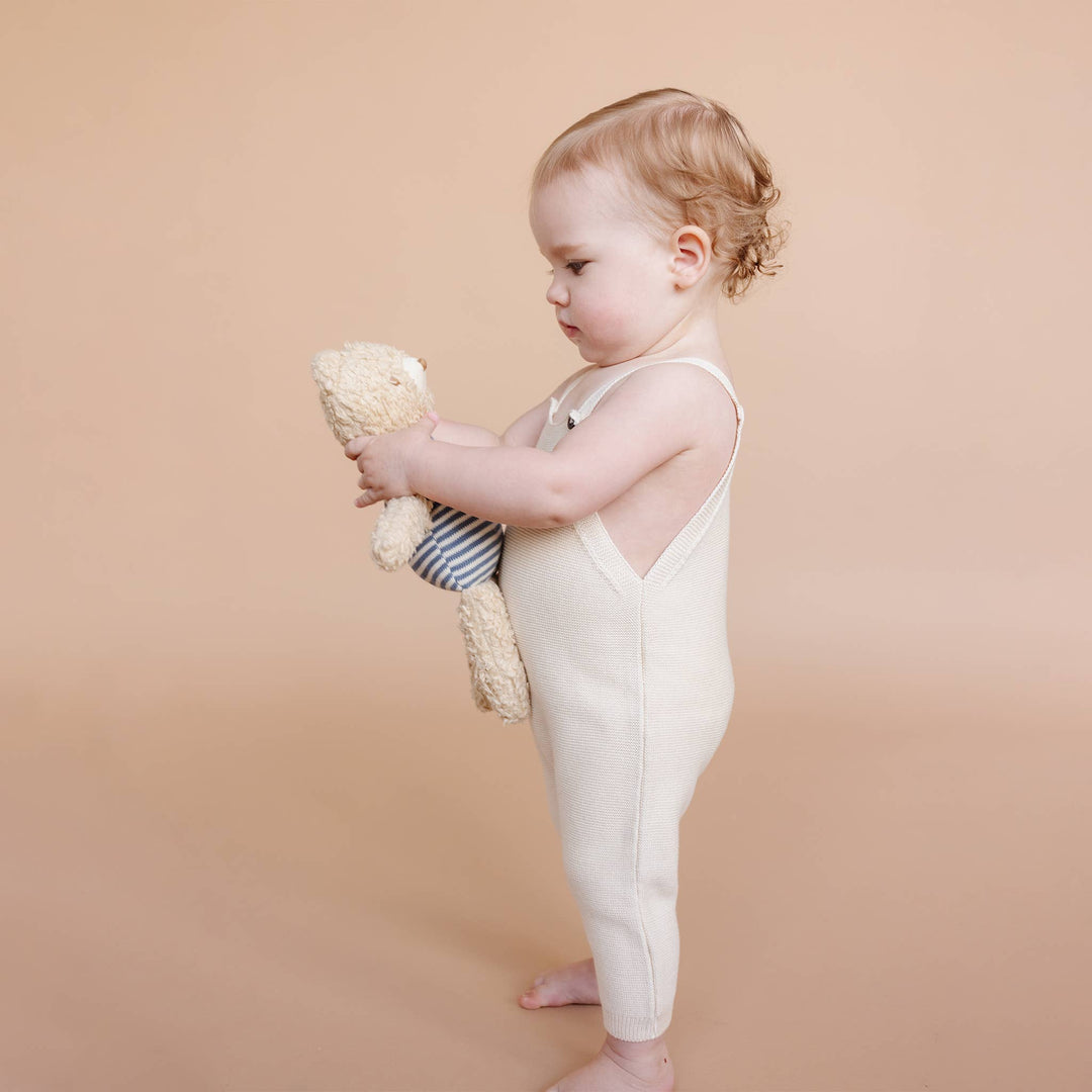 The Blueberry Hill - Bear Beekeeper Plushie Bee Baby Kids Toy Spring Summer Gift