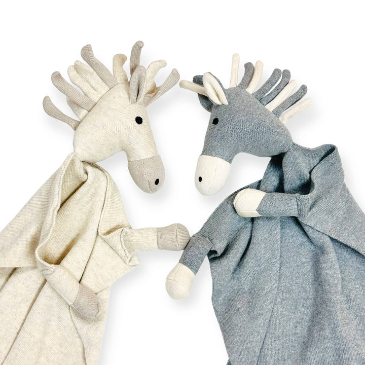 Viverano Organics - Horse - Organic Baby Lovey Security Blanket Cuddle Cloth