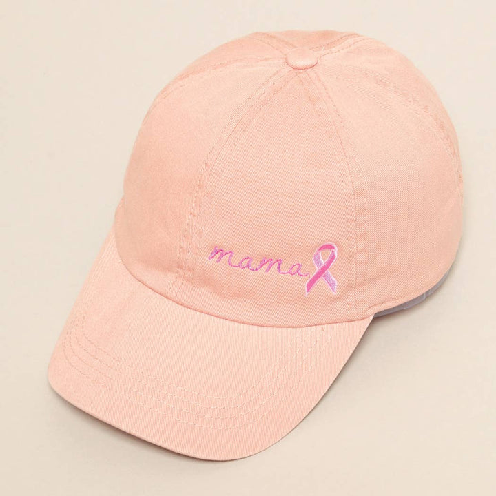 Fashion City - Breast Cancer Awareness Ribbon Baseball Cap