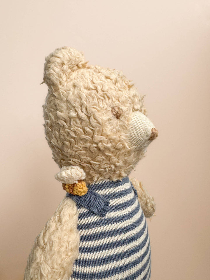 The Blueberry Hill - Bear Beekeeper Plushie Bee Baby Kids Toy Spring Summer Gift