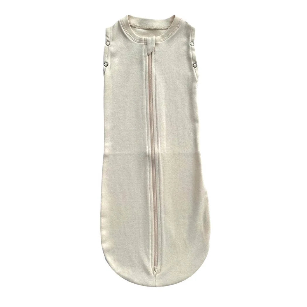 BUNDLE TRIO Organic Cotton Sleepsack, organics - Flower Pointelle Knit Baby Blanket & Flower Rattle Gift SET, Organics - Women's Organic Waffle Weave Bath & Spa Robe