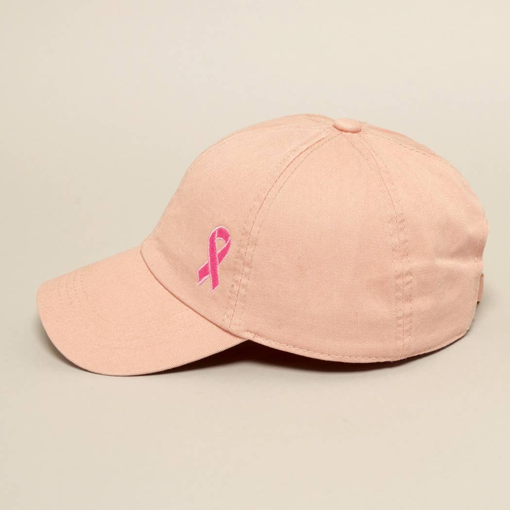Fashion City - Breast Cancer Awareness Ribbon Baseball Cap