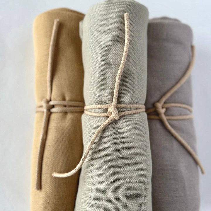 Saga Copenhagen - Muslin Cloth - Honey - 100% Organic Cotton
