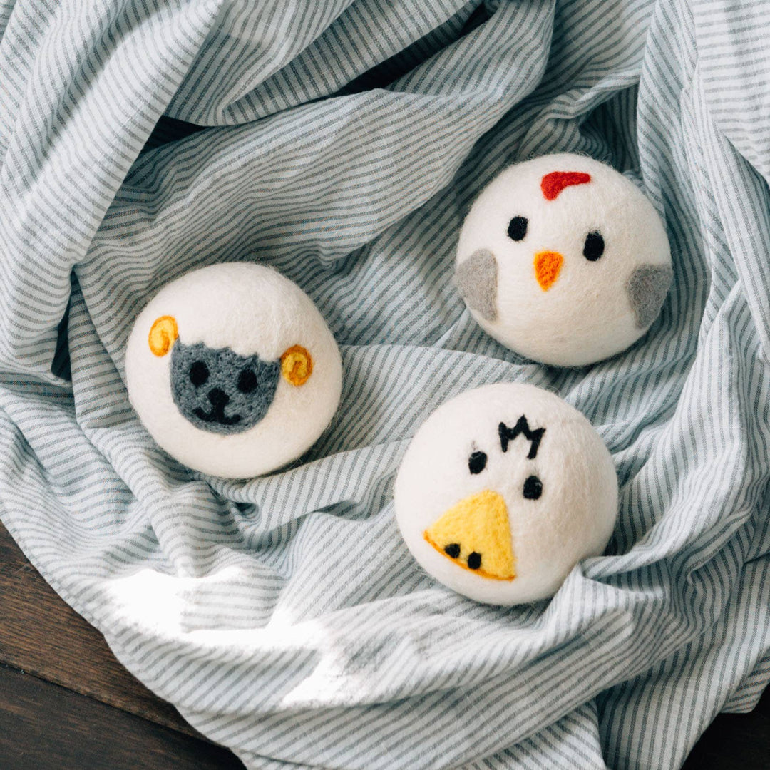 Ten Thousand Villages - Eco Friendly Wool Dryer Ball - Chicken