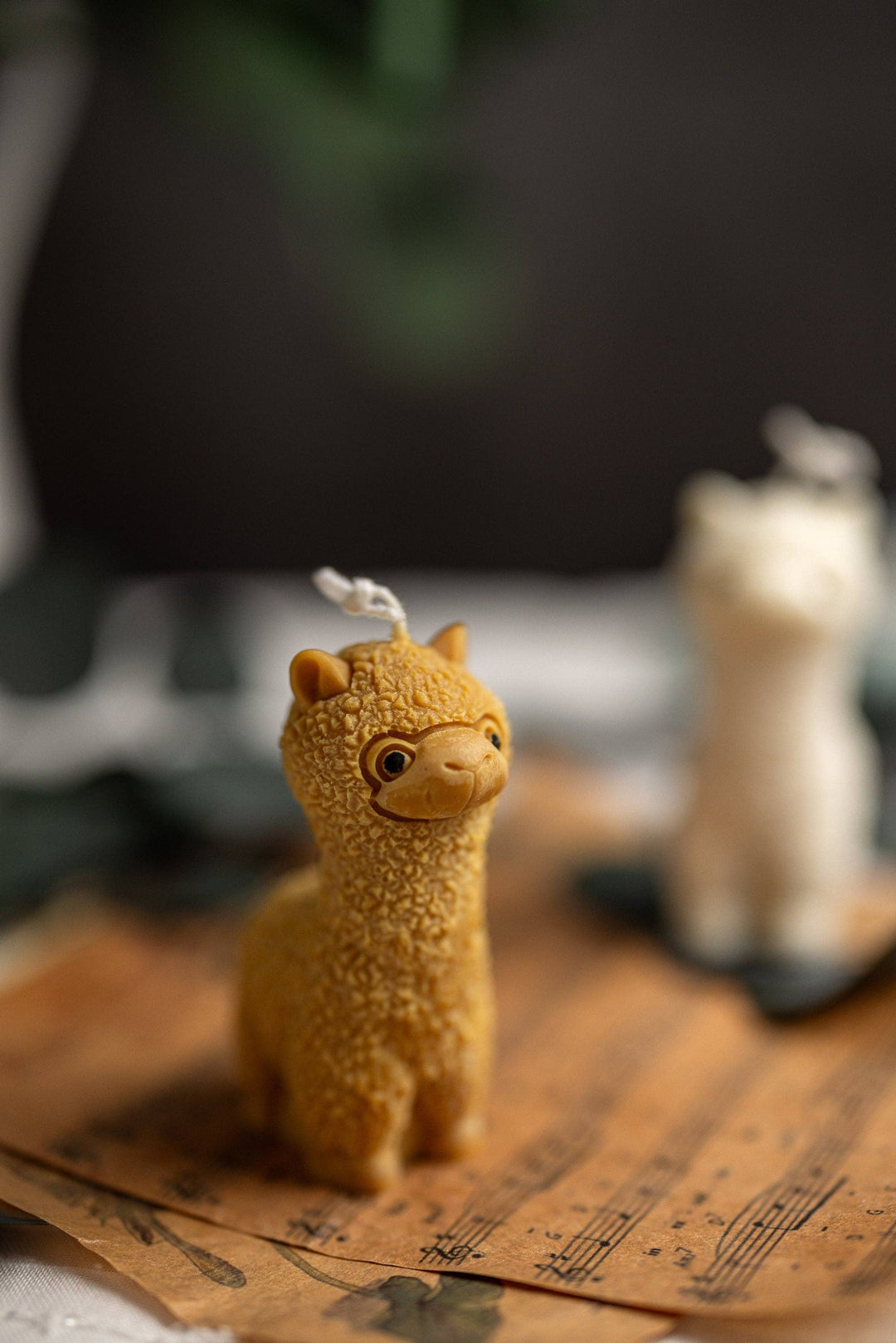 MySunshineCandless - Cute Alpaca Candle/Colorful Lama Candles/Baby Shower Favors/Lama Candle /Scented Lama Candle