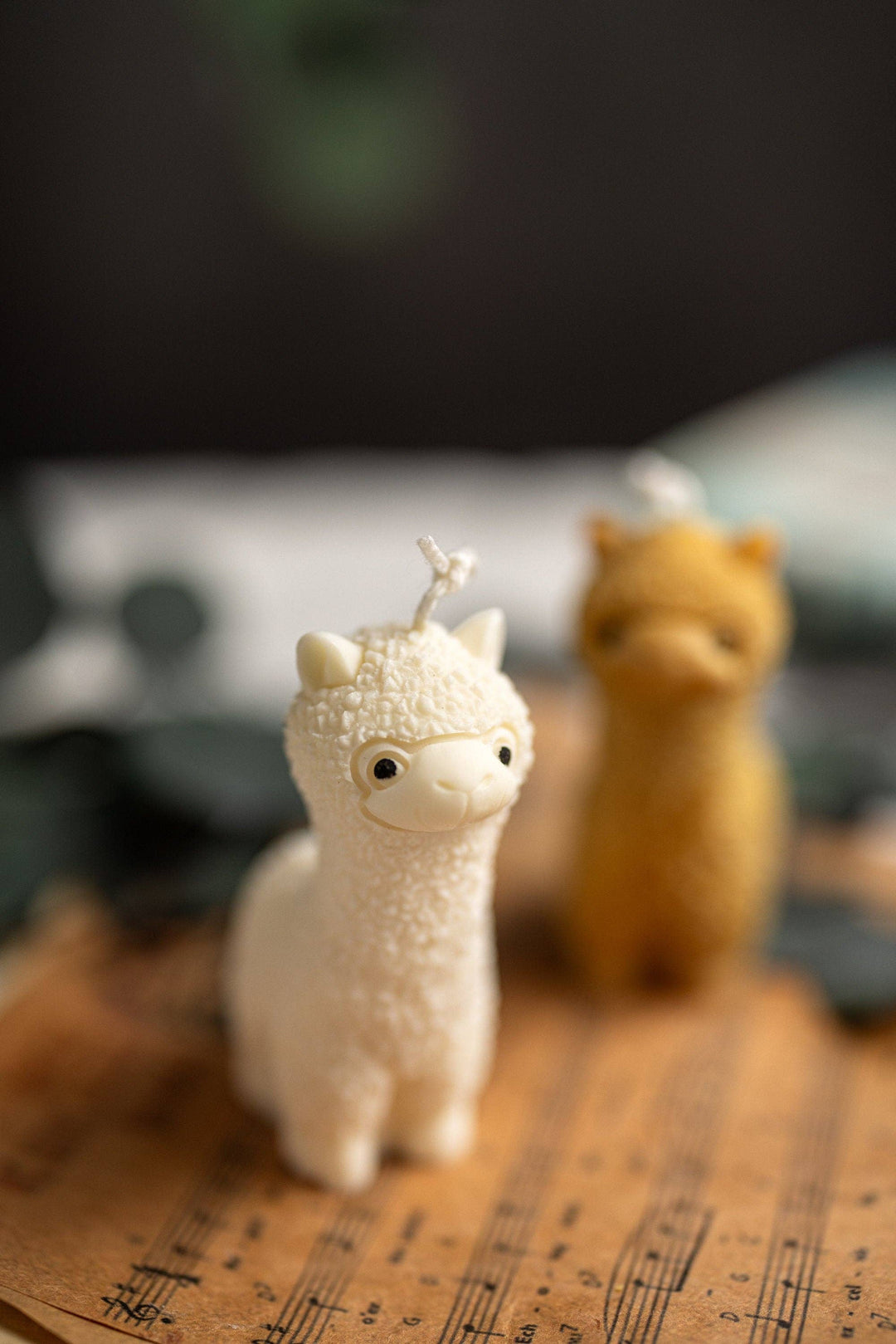 MySunshineCandless - Cute Alpaca Candle/Colorful Lama Candles/Baby Shower Favors/Lama Candle /Scented Lama Candle