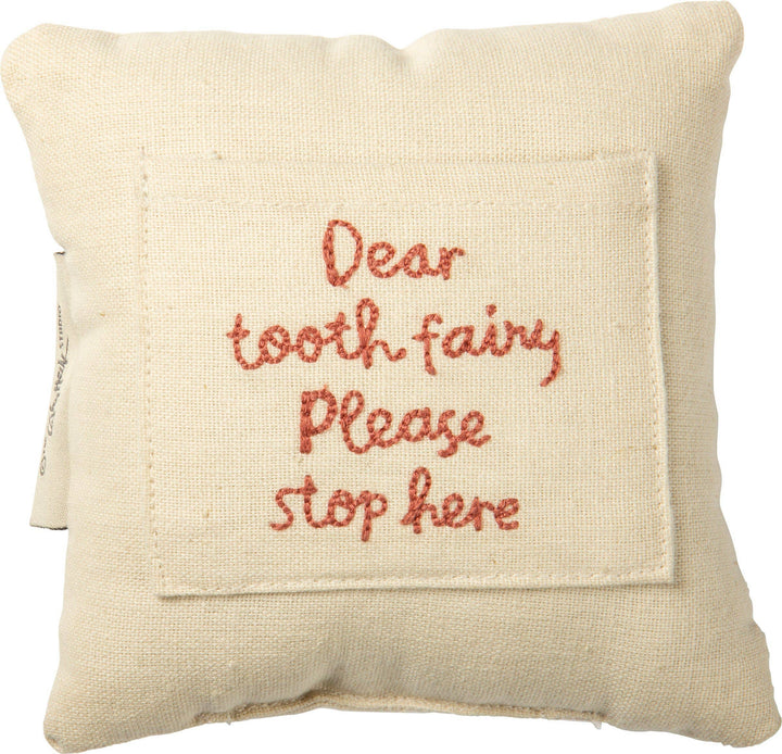 Primitives by Kathy - Pink Tooth Fairy Pillow