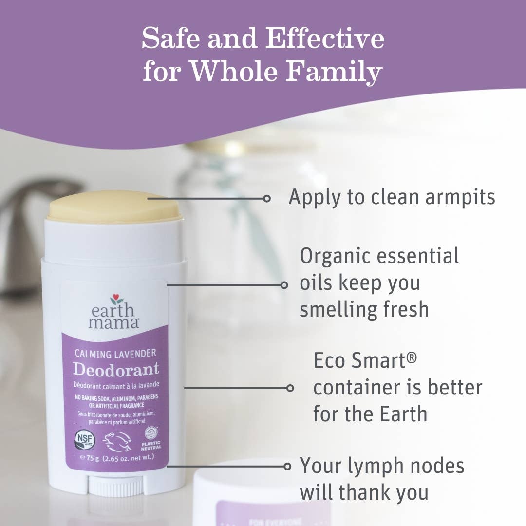 Earth Mama Organics - Calming Lavender Deodorant