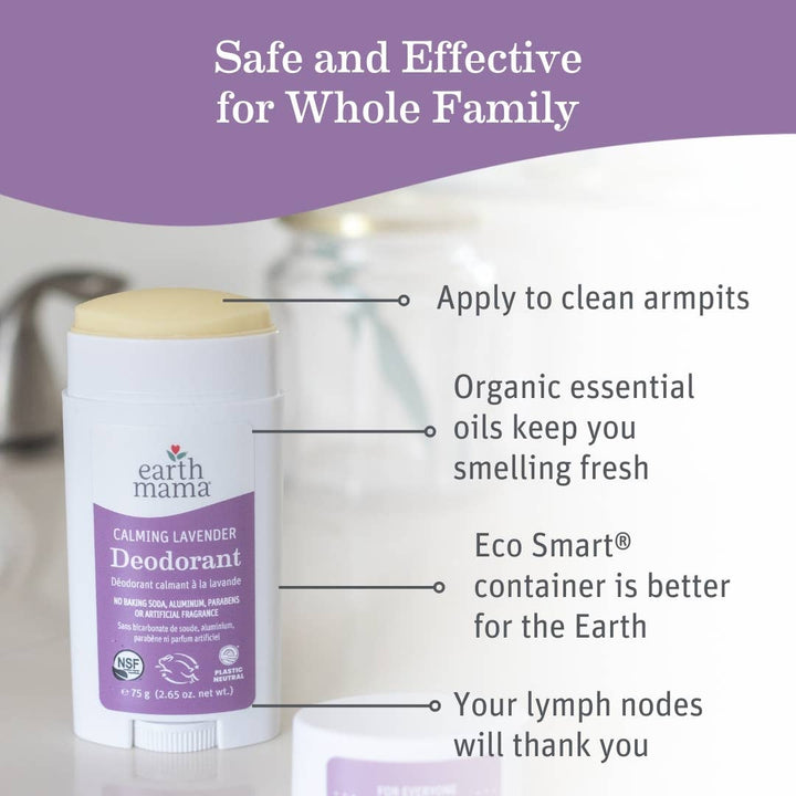 Earth Mama Organics - Calming Lavender Deodorant