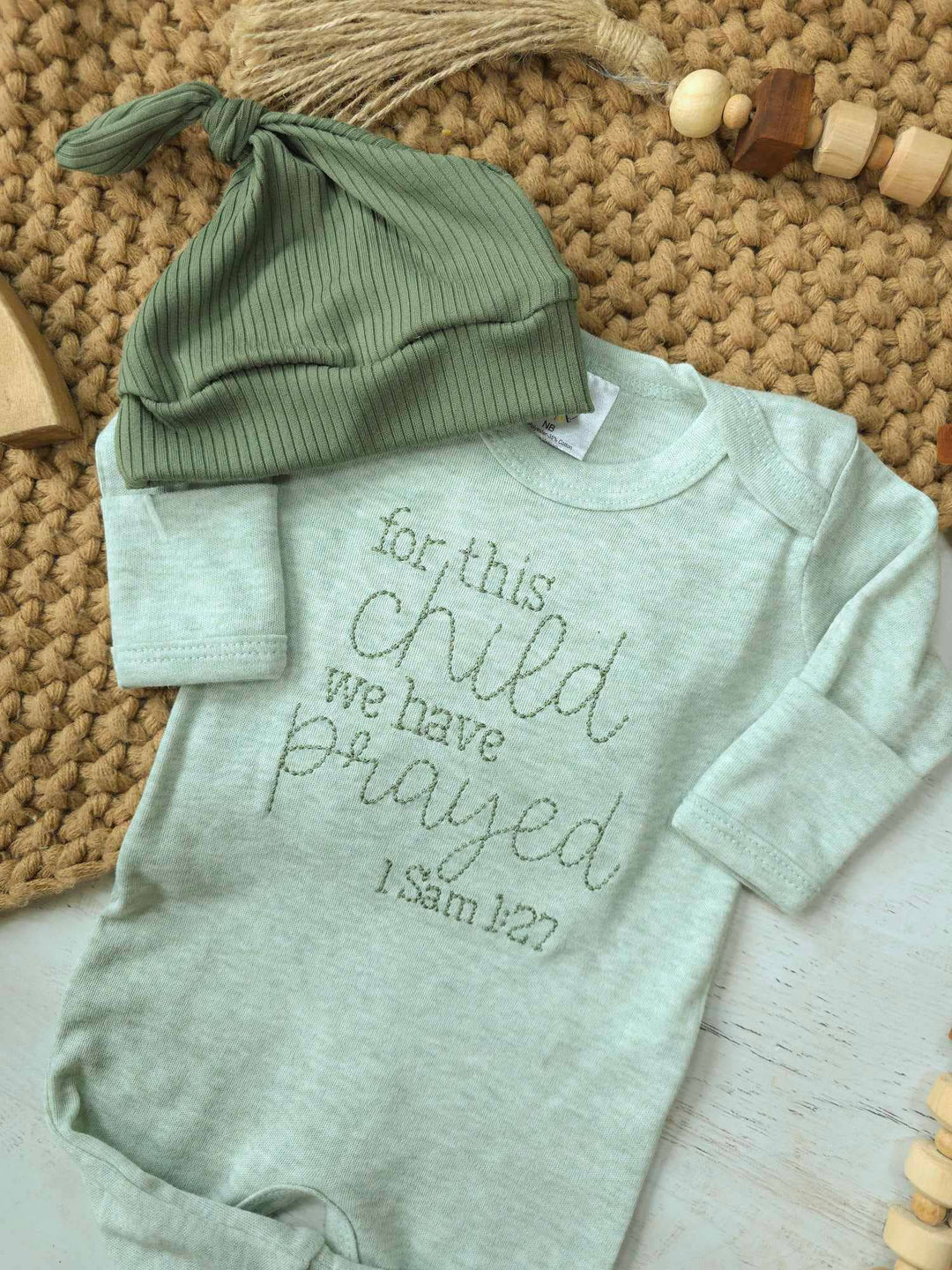 Wonderfully Made - Baby Romper | For This Child We Have Prayed