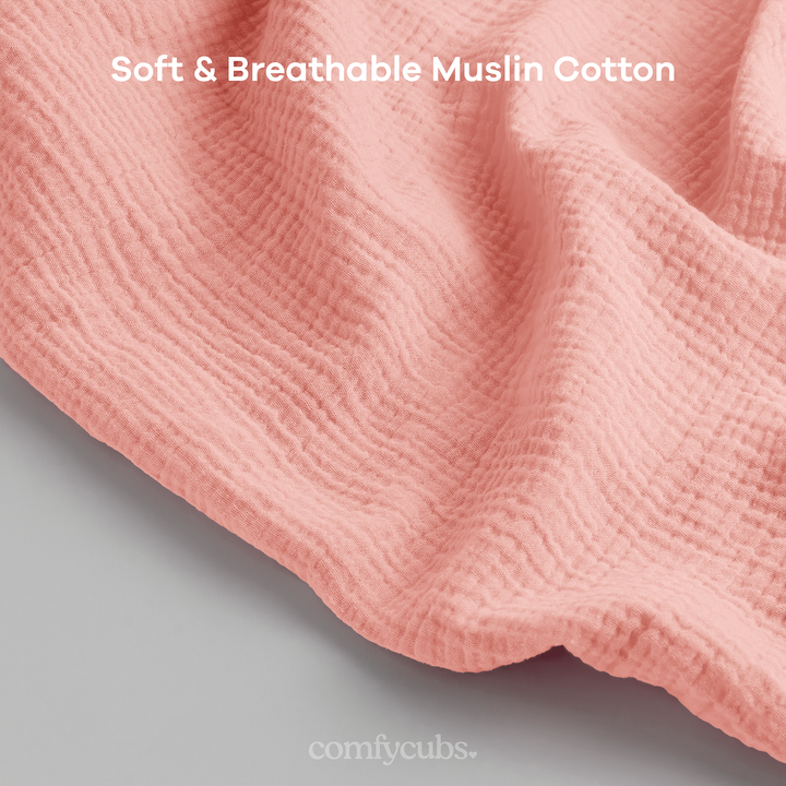 Comfy Cubs - Muslin Nursing Cover for Baby Breastfeeding by Comfy Cubs