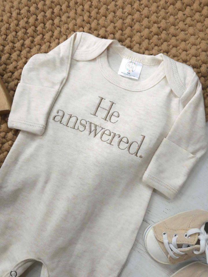 Wonderfully Made - Baby Romper | He Answered.