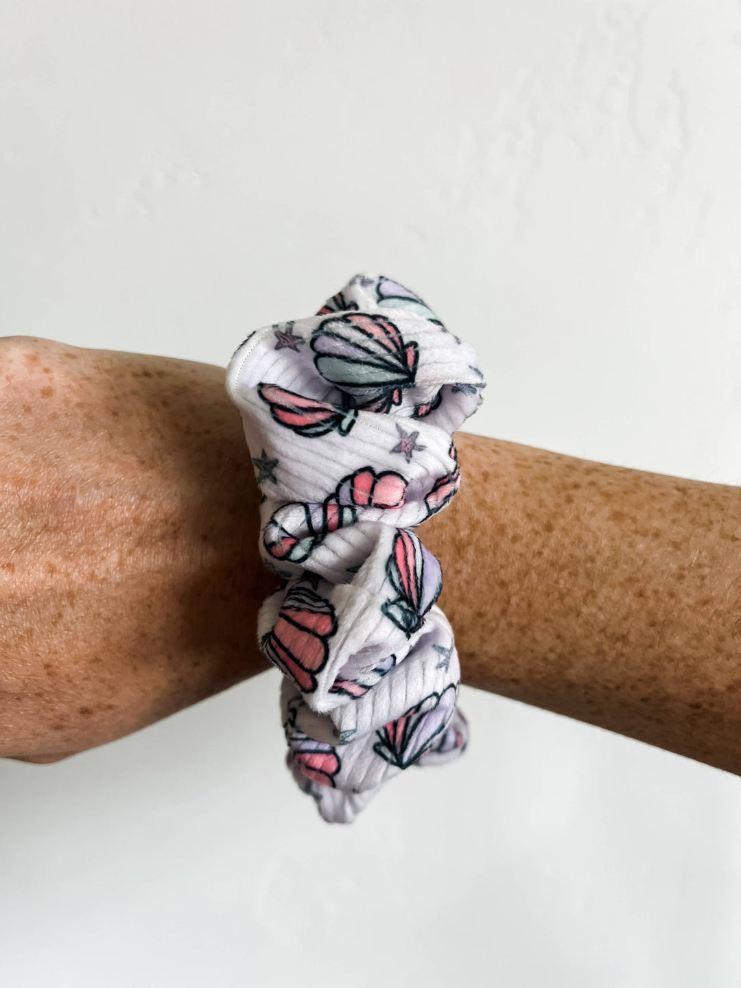 Boho + Babe - Scrunchies - Floral, Seashells, Checkerboard, Mushrooms