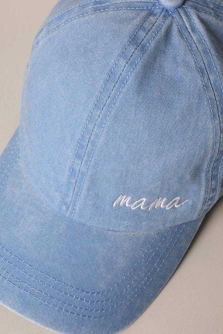 Fashion City - Mama Lettering Embroidery Baseball Cap