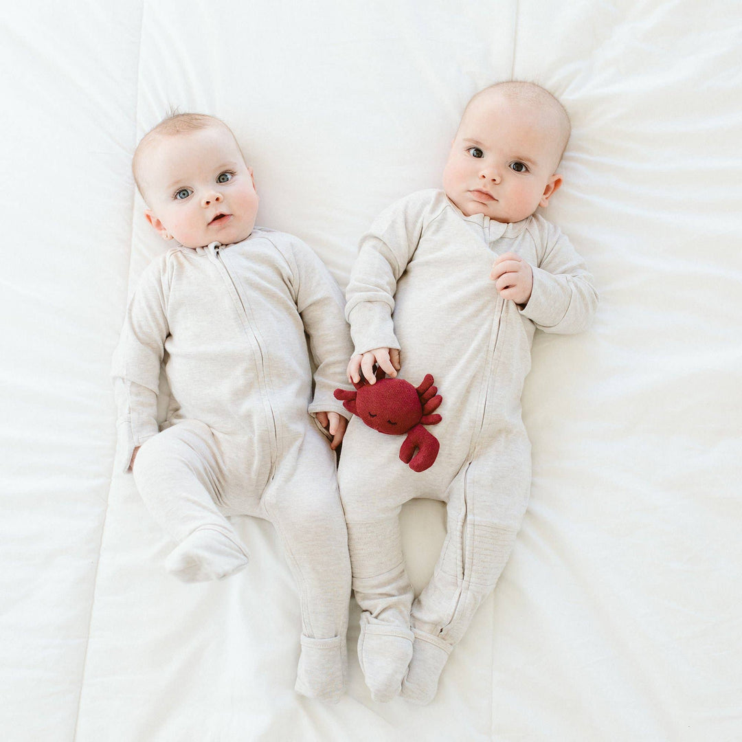 goumikids - Grow With You Footie + Loose Fit - Storm Gray
