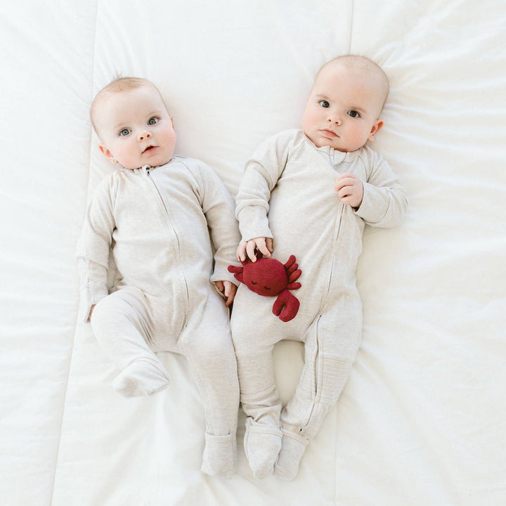 goumikids - Grow With You Footie + Loose Fit - Storm Gray