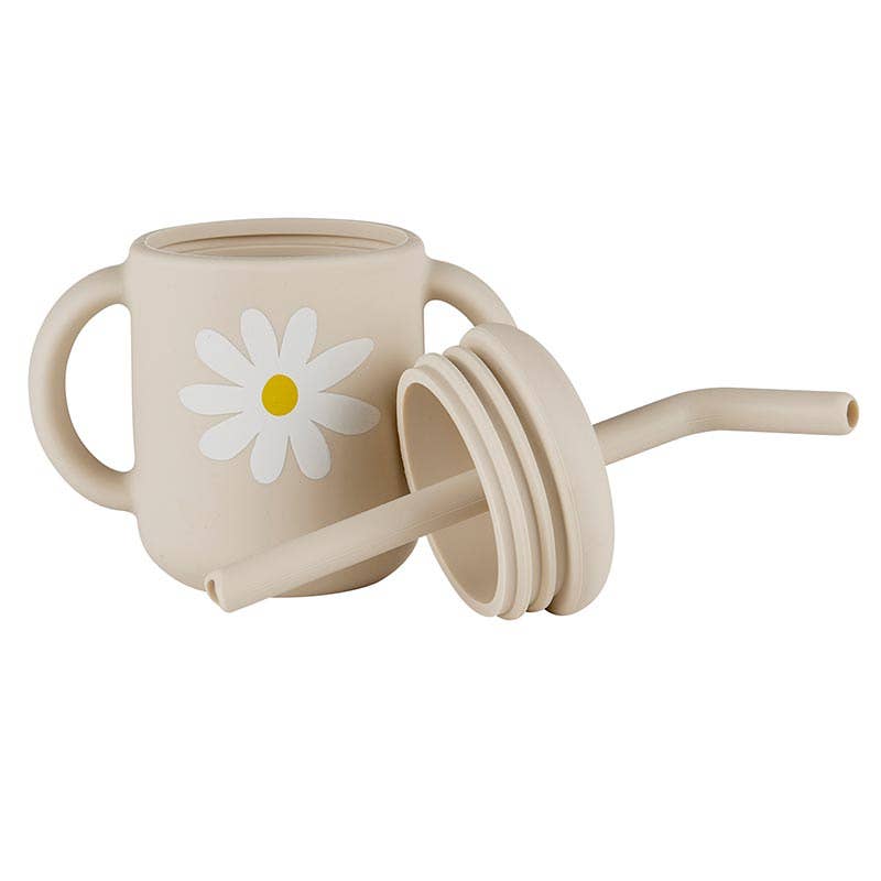 Stephan Baby by Creative Brands - Silicone Sippy Cup - Daisy