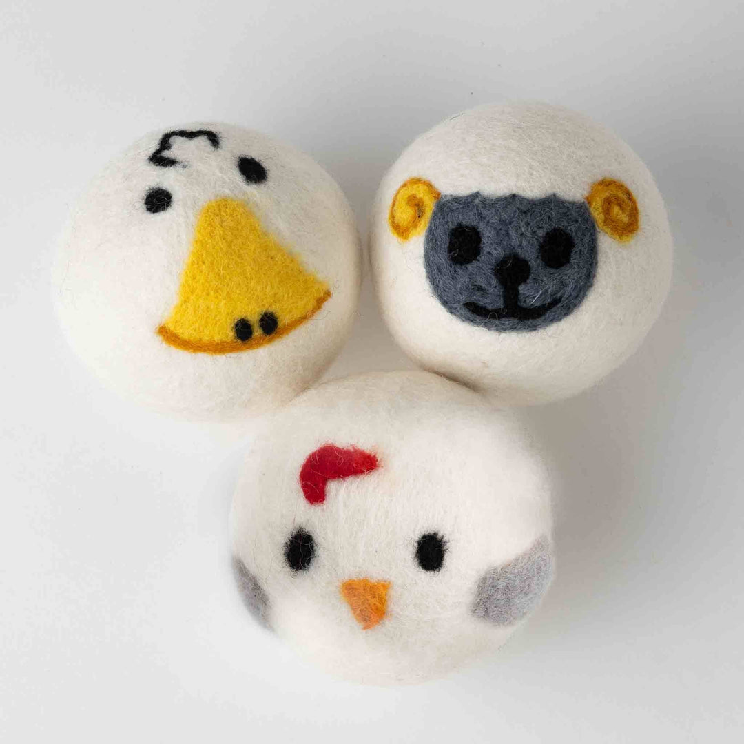 Ten Thousand Villages - Eco Friendly Wool Dryer Ball - Chicken