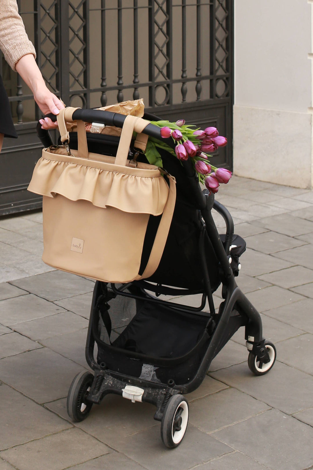BABYLY - Rosie bag - stroller bag for mom and baby- summer time