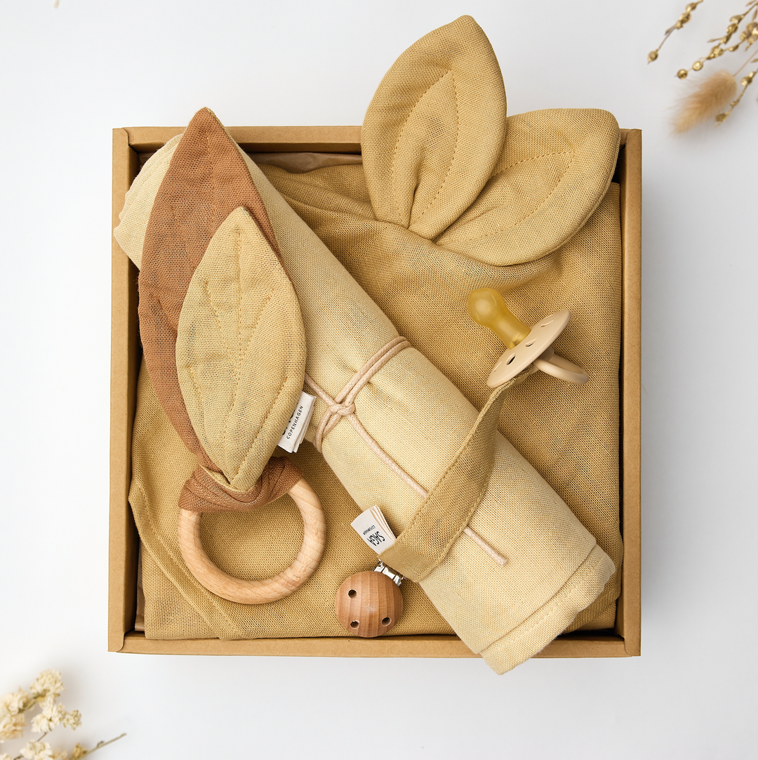 Saga Copenhagen - Cuddle Cloth - Honey -  100% Organic cotton