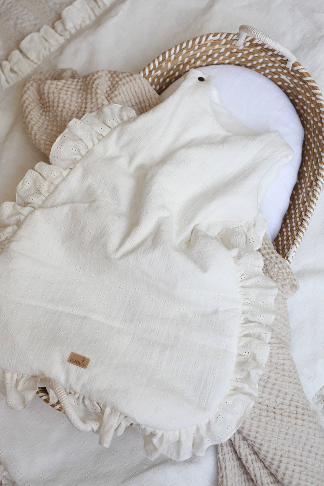 BABYLY - Embroidered baby sleeping bag(2 colors,1 or 2,5 TOG)