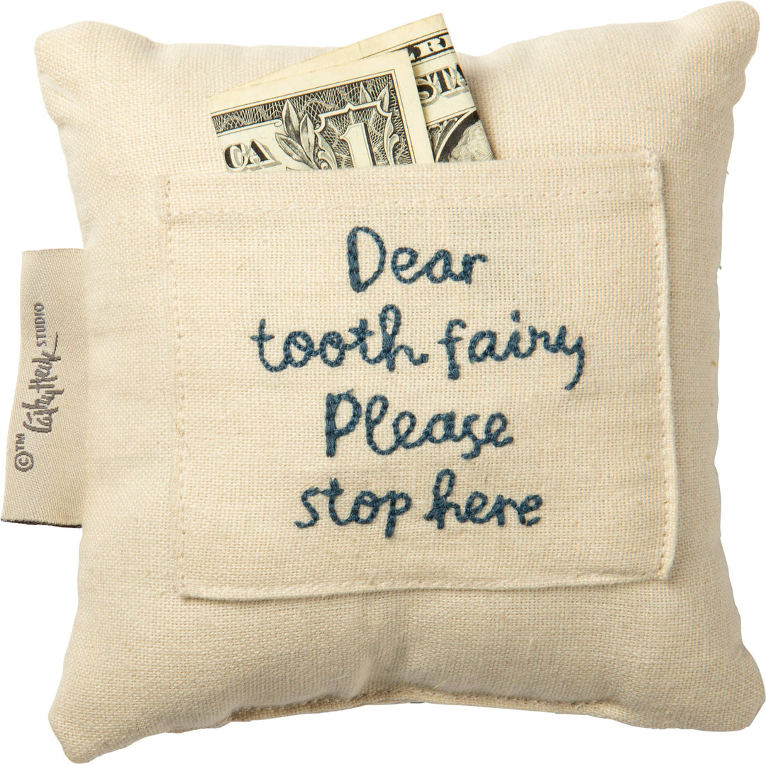 Primitives by Kathy - Blue Tooth Fairy Pillow