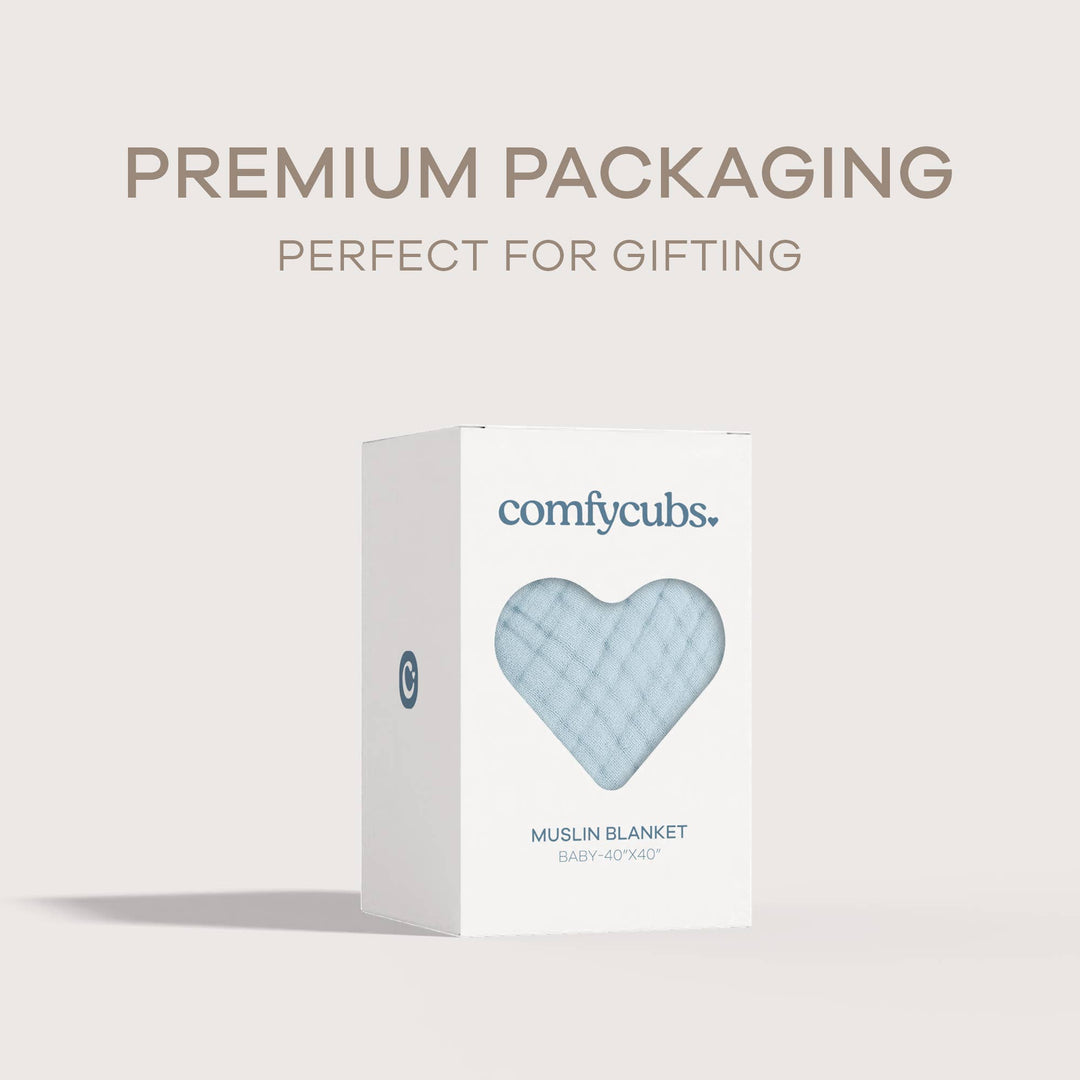 Comfy Cubs - Baby Muslin Cotton Blankets by Comfy Cubs
