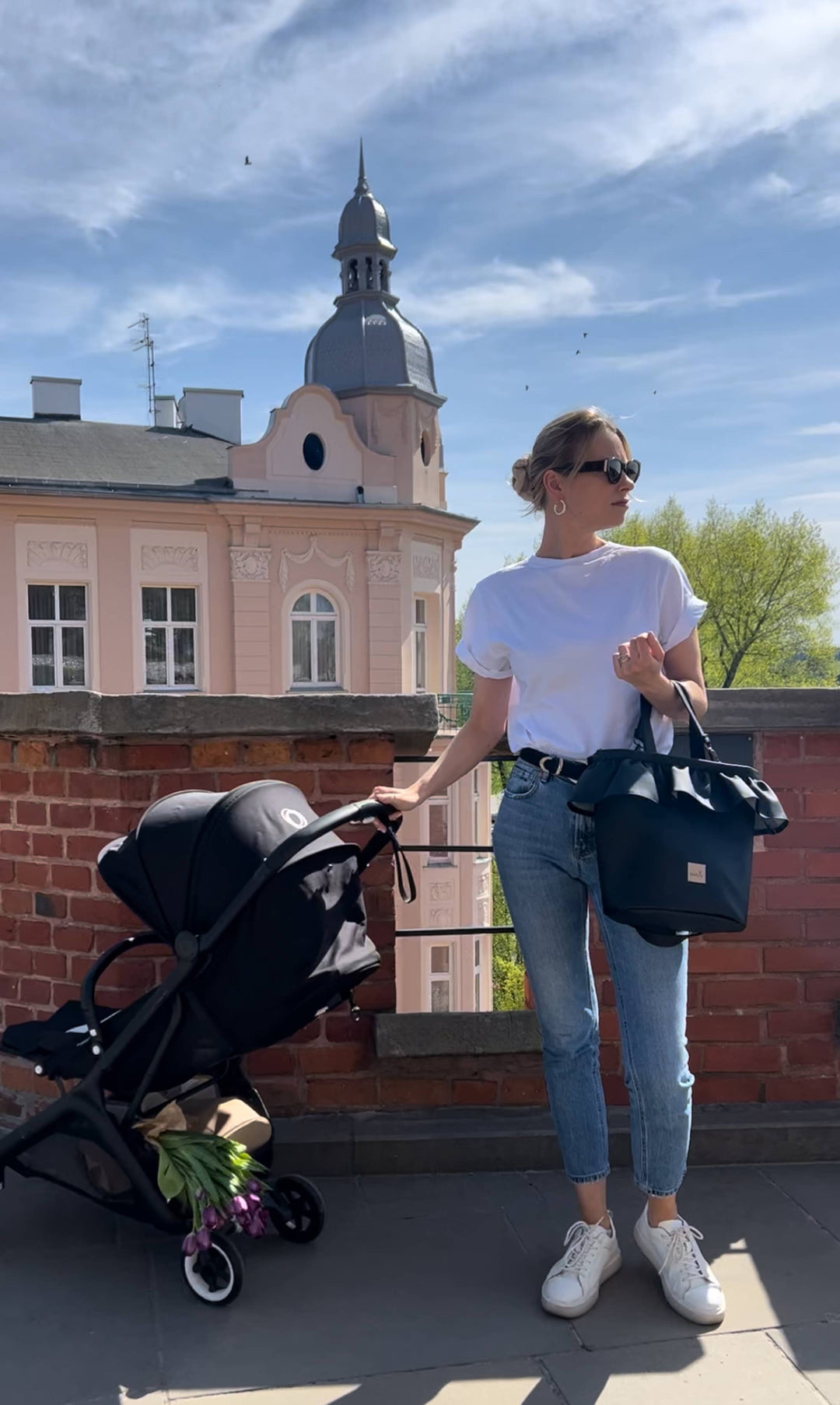 BABYLY - Rosie bag - stroller bag for mom and baby- summer time
