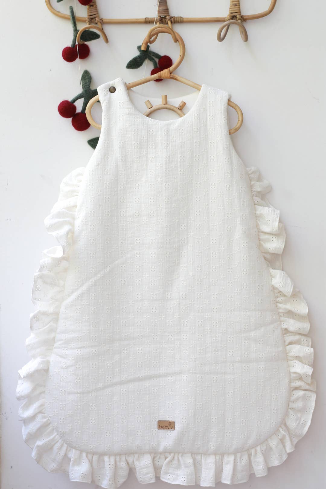 BABYLY - Embroidered baby sleeping bag(2 colors,1 or 2,5 TOG)