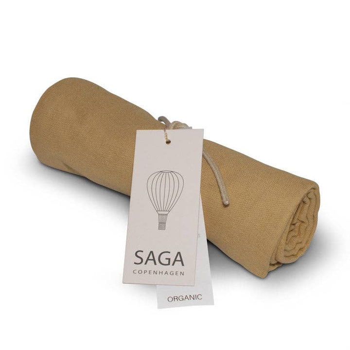 Saga Copenhagen - Muslin Cloth - Honey - 100% Organic Cotton