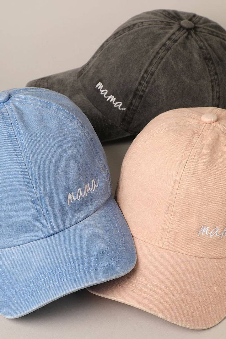 Fashion City - Mama Lettering Embroidery Baseball Cap