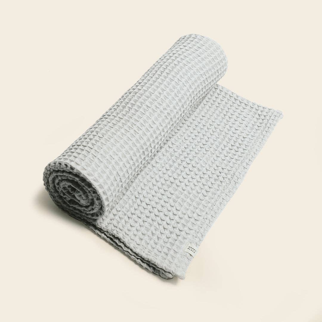 Happy Place Brand - The Weightless Waffle Throw Blanket