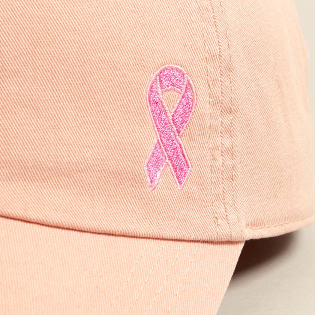 Fashion City - Breast Cancer Awareness Ribbon Baseball Cap