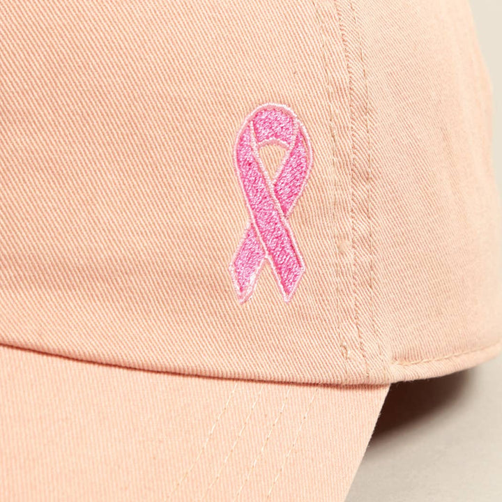 Fashion City - Breast Cancer Awareness Ribbon Baseball Cap