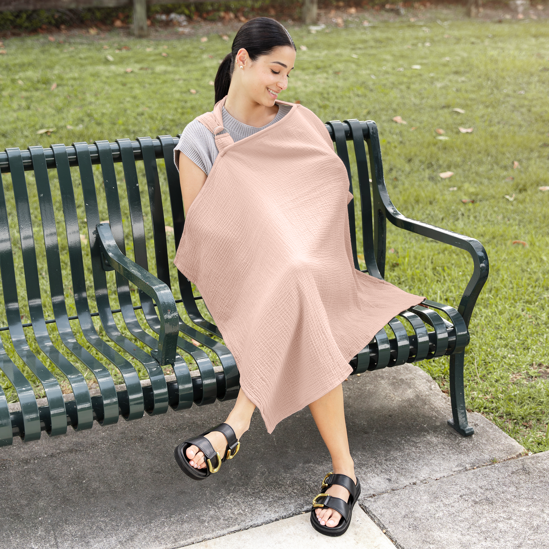 Comfy Cubs - Muslin Nursing Cover for Baby Breastfeeding by Comfy Cubs