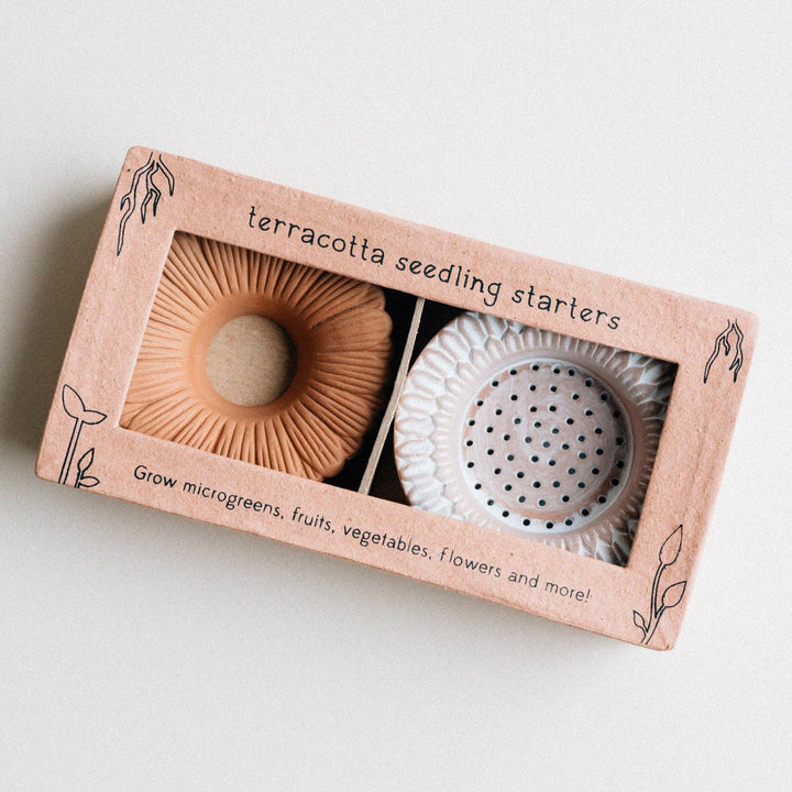 Ten Thousand Villages - Bija Floral Seed Sprouter Set
