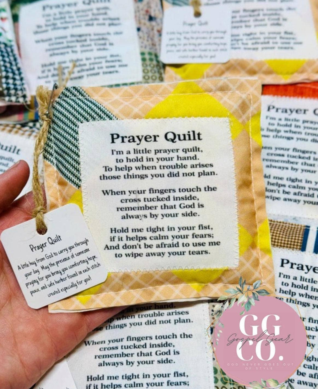 Gospel Gear Co - Pocket Prayer Quilt