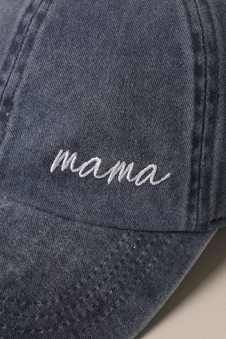 Fashion City - Mama Lettering Embroidery Baseball Cap