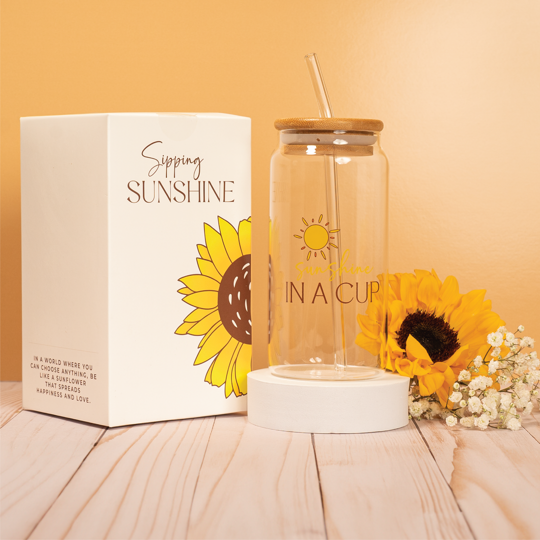 The Love Crate Co. - The Love Crate Co Sunflower Gifts for Women, 15pc Custom Gift Box for Women. Get Well Soon Gift Baskets for Women, You Are My Sunshine Gifts, Care Package For Women Thinking of You, Wellness Gifts.
