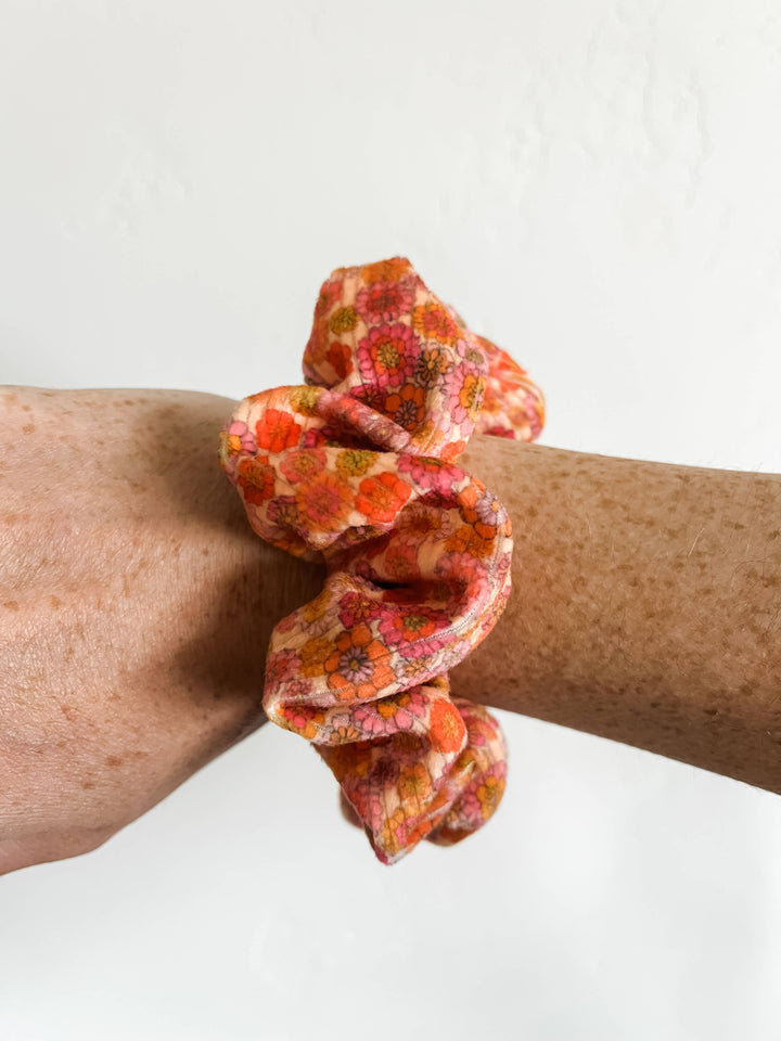 Boho + Babe - Scrunchies - Floral, Seashells, Checkerboard, Mushrooms