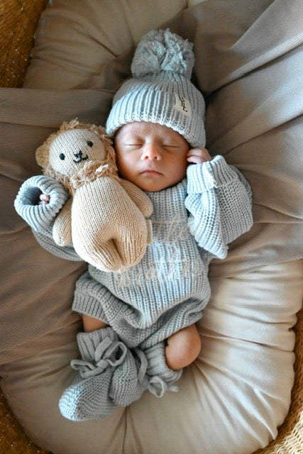 Brave Little Lamb the Label - Knit Pom Beanie
