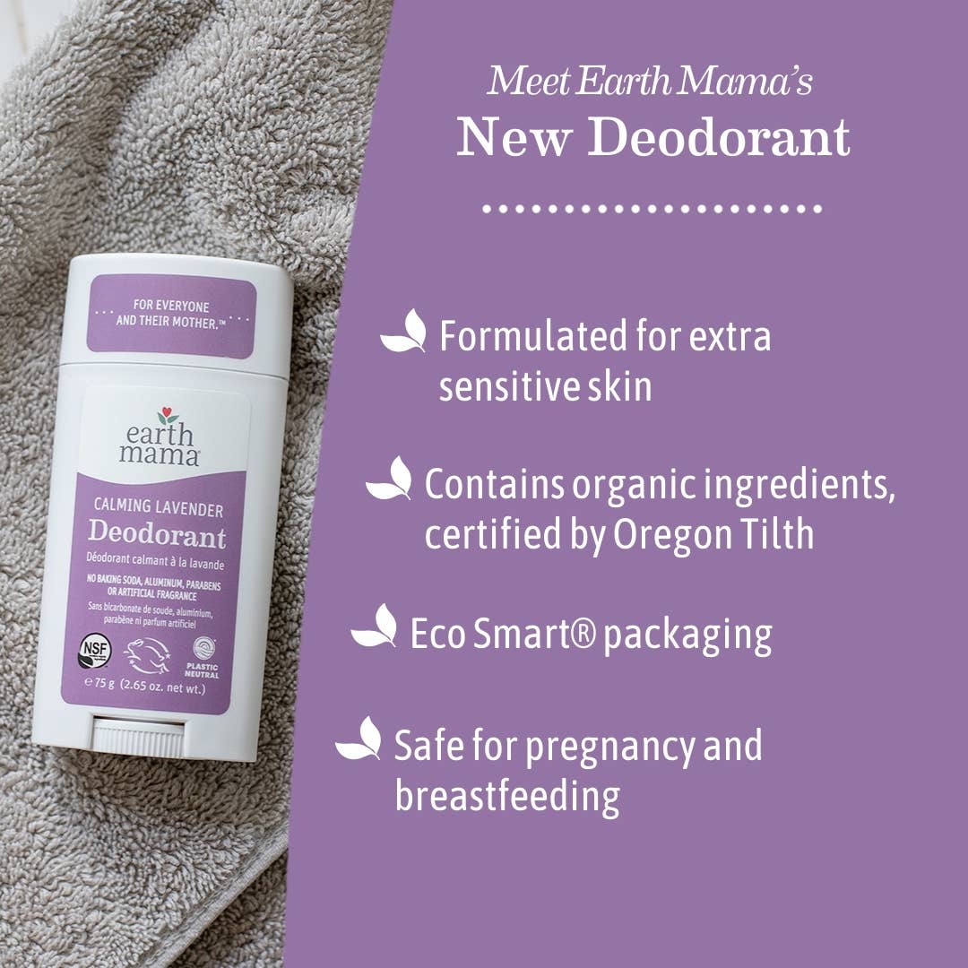 Earth Mama Organics - Calming Lavender Deodorant