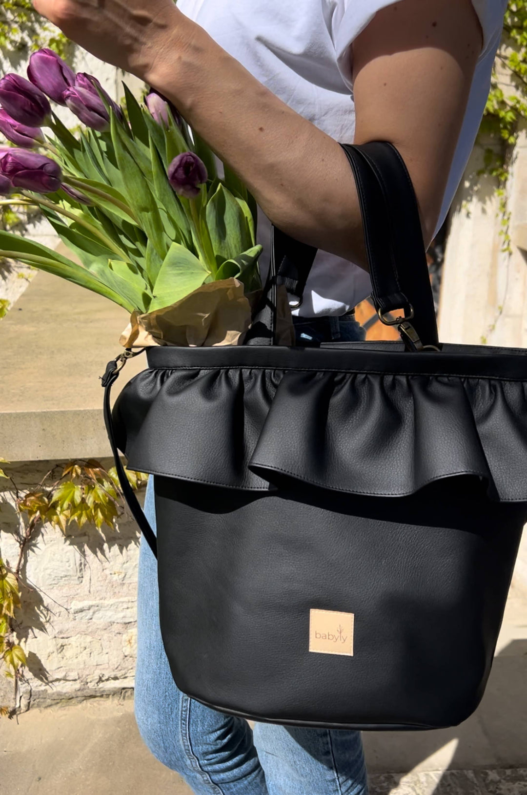 BABYLY - Rosie bag - stroller bag for mom and baby- summer time