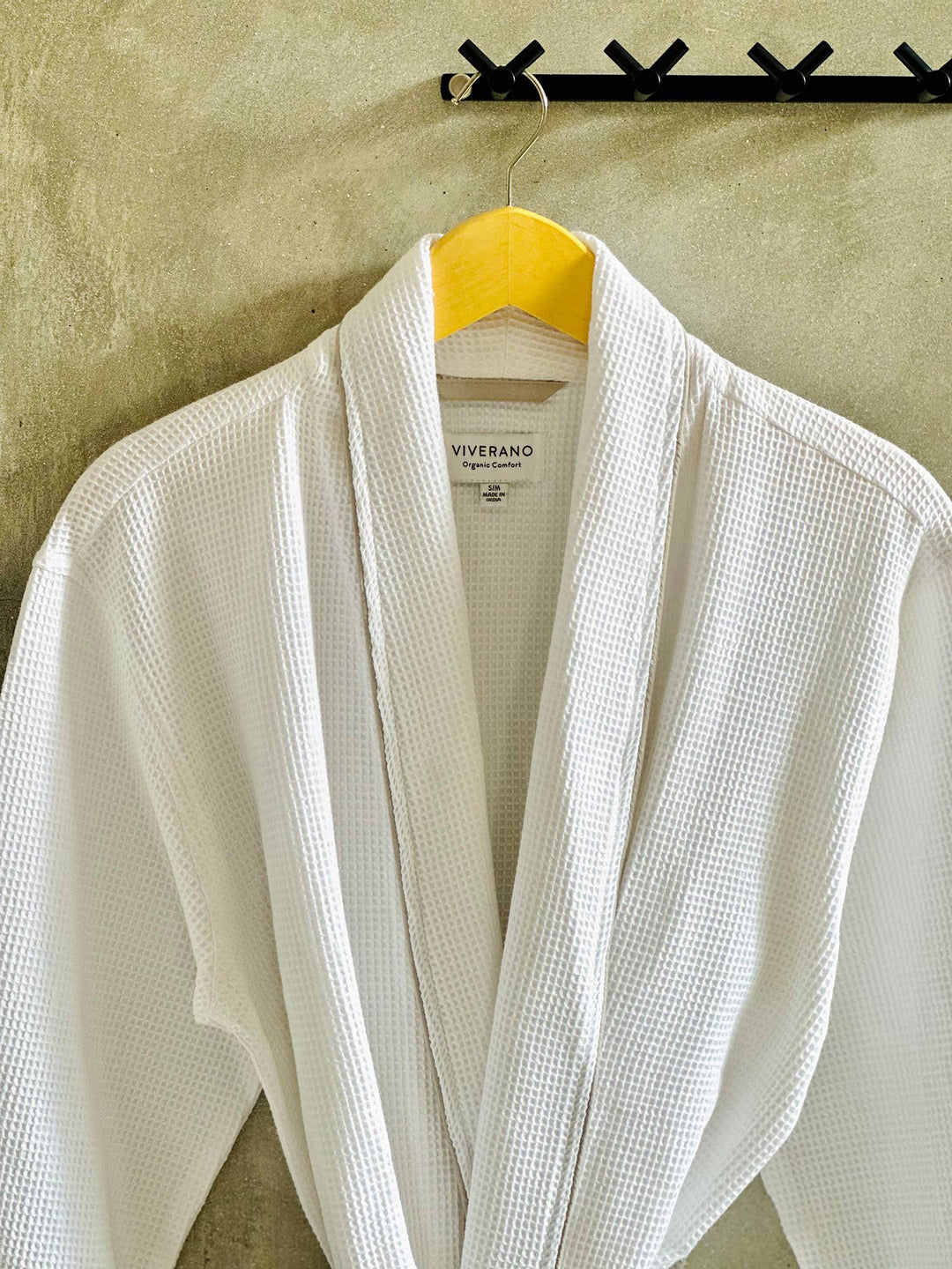 Viverano Organics - Women's Organic Waffle Weave Bath & Spa Robe (3 Colors)