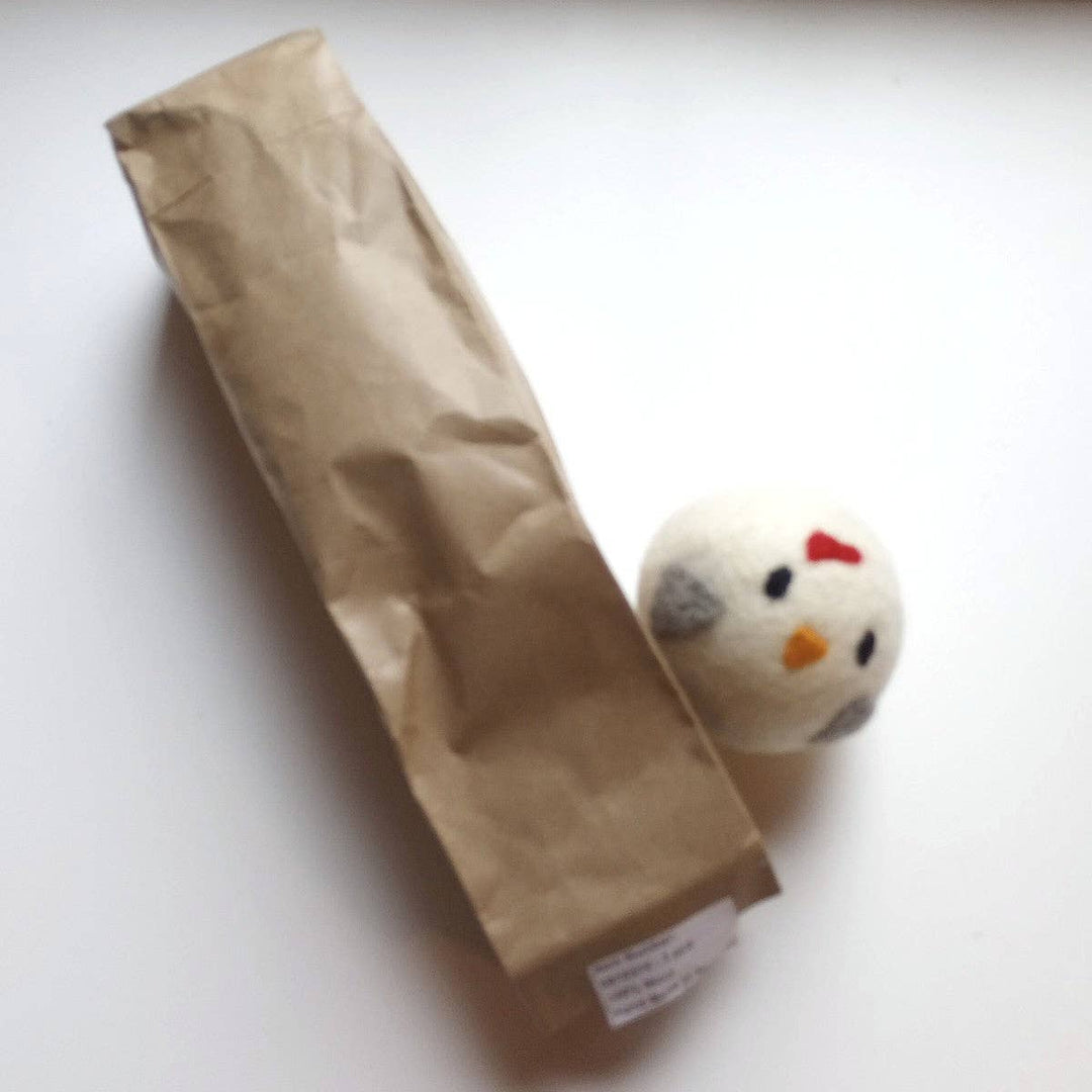 Ten Thousand Villages - Eco Friendly Wool Dryer Ball - Chicken