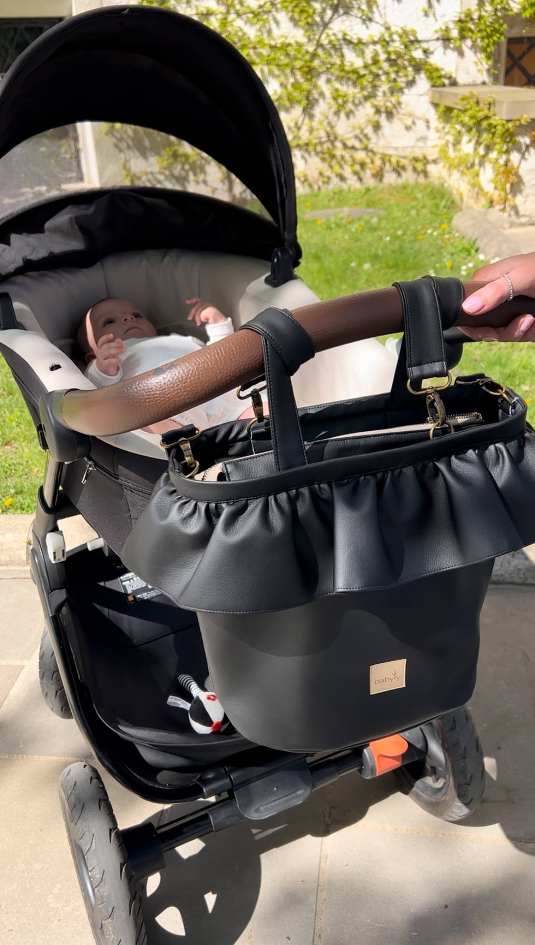 BABYLY - Rosie bag - stroller bag for mom and baby- summer time